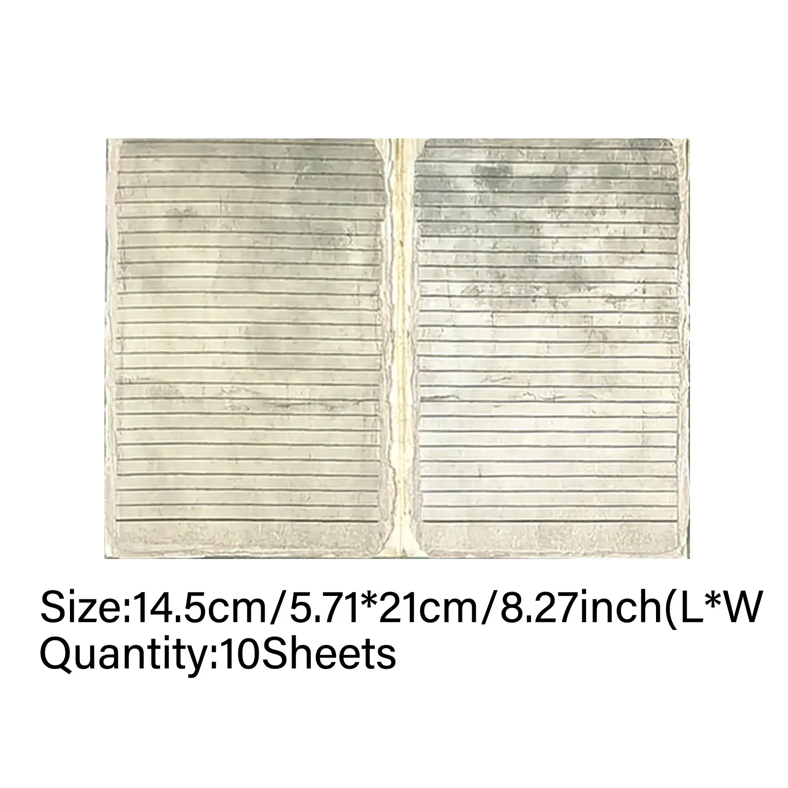 Viguscraft 10 أوراق مقاس A5 شخصية أمريكية داكنة هيكل عظمي غير المرغوب فيه مجلة مذكرات سكرابوكينغ