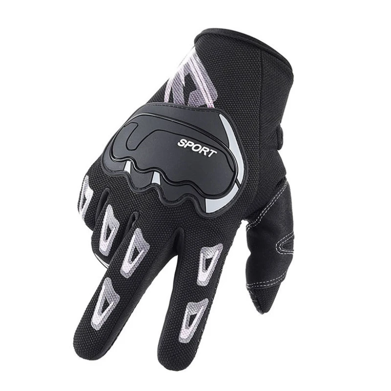 ผู้ชายถุงมือป้องกันรถจักรยานยนต์กลางแจ้งขี่จักรยานฟิตเนสยุทธวิธีถุงมือกันลื่นขับรถและขี่จักรยานถุงมือขี่ถุงมือ