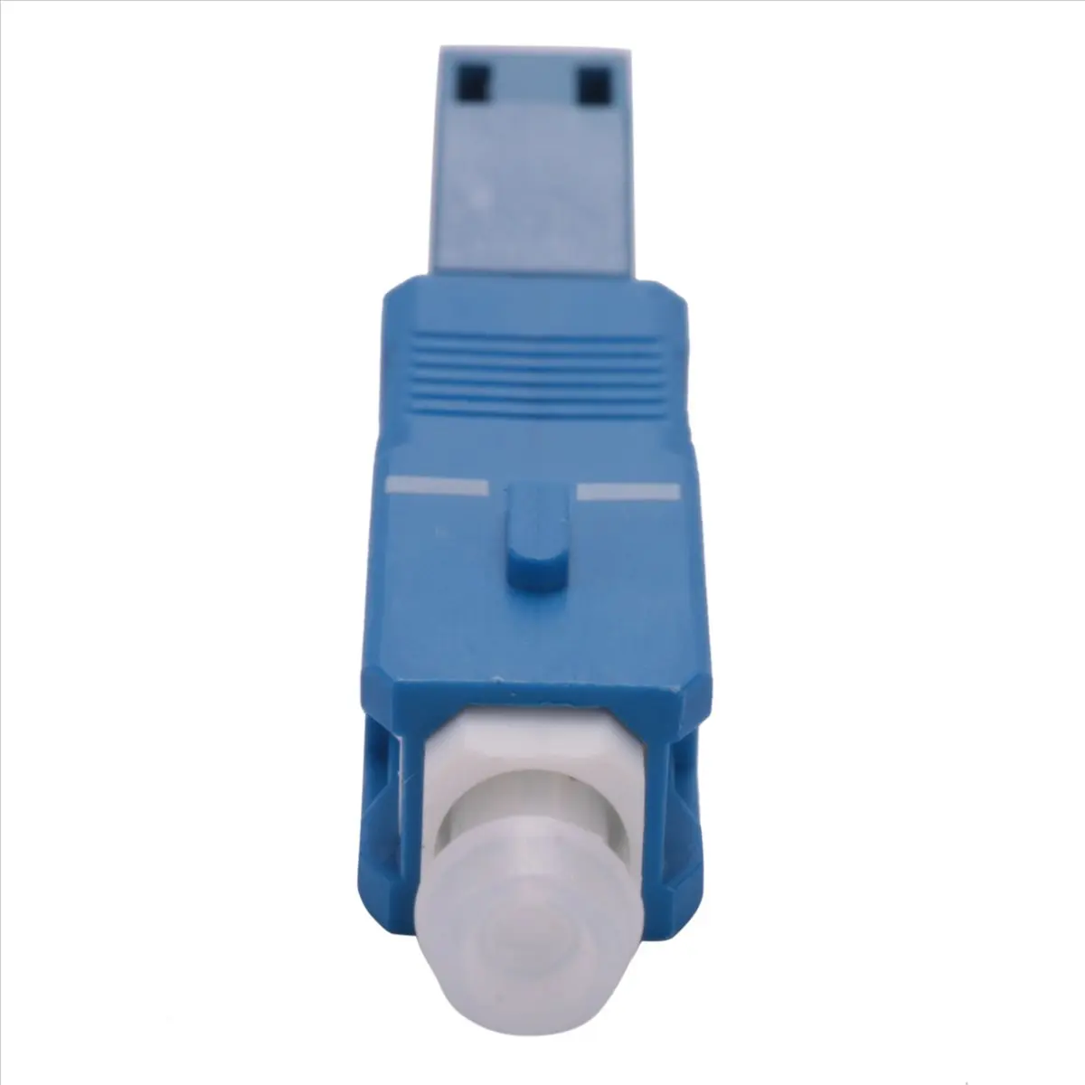 A77K Optical Equipment Tool LC Female to SC Male Hybrid Flange Singlemode 9/125 SM Optical Fiber Adapter Connector