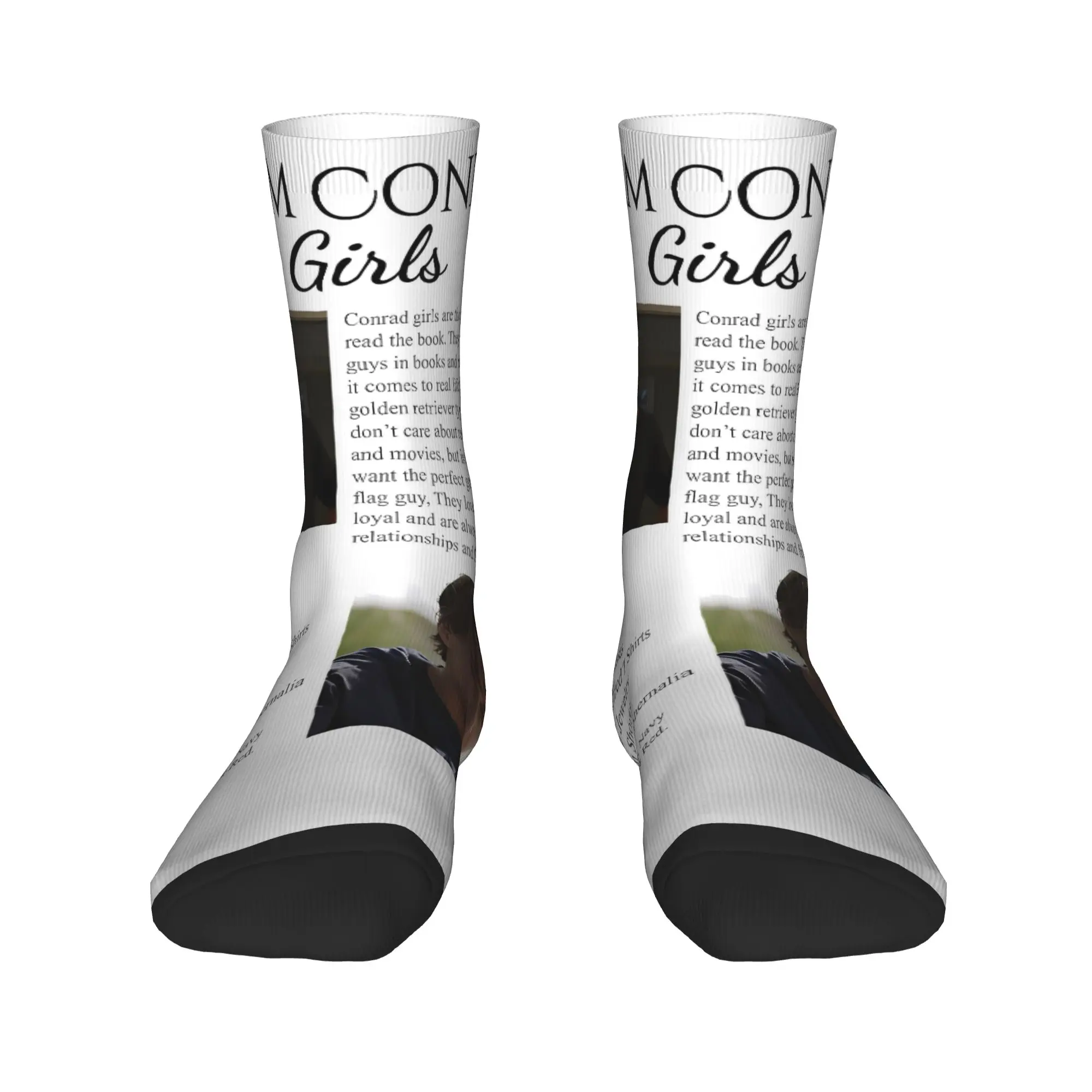 كوزينز فريق الشاطئ كونراد الصيف تحولت إلى جوارب جميلة الشتاء المضادة للانزلاق الجوارب زوجين تشغيل جوارب ناعمة دافئة #2