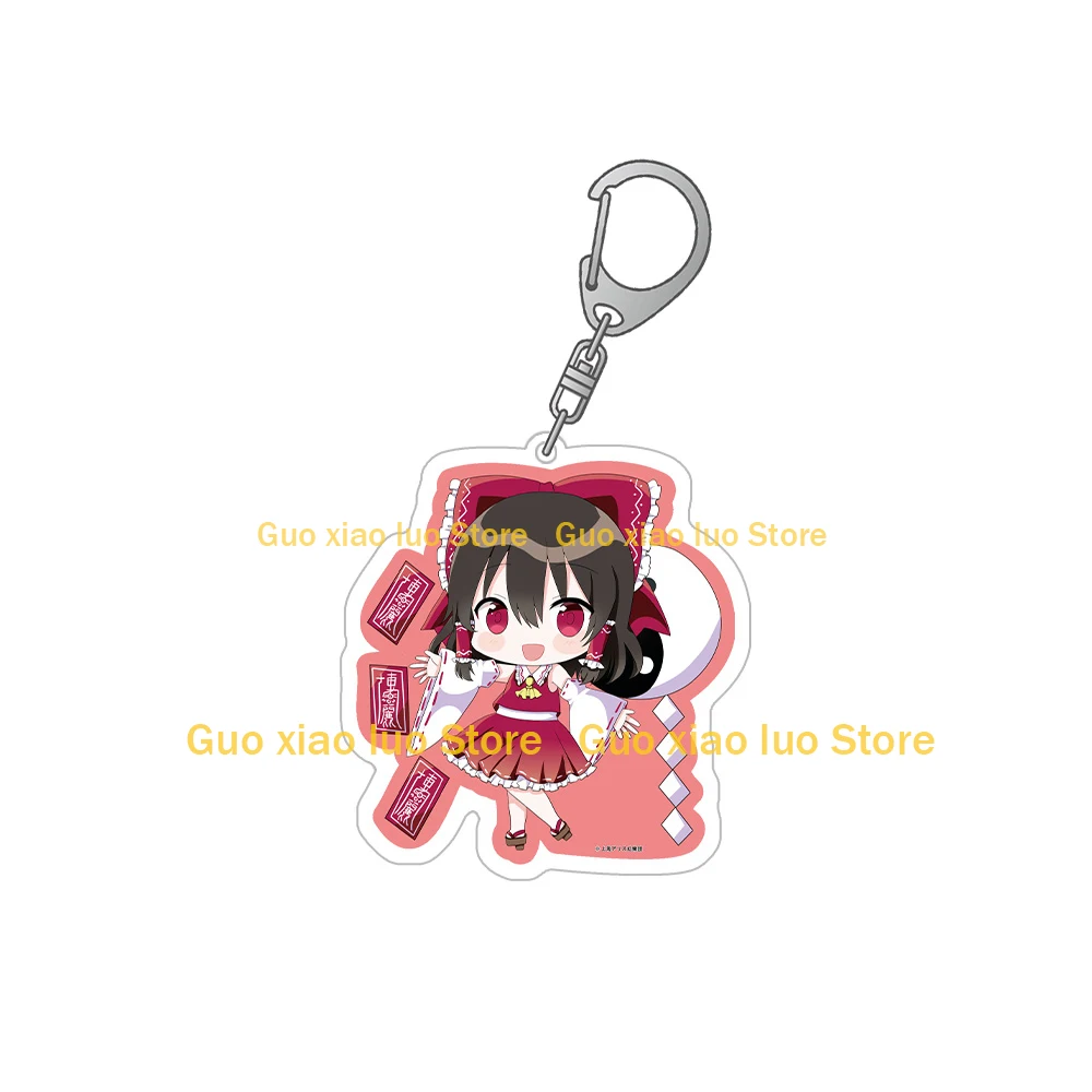 Touhou Project character Reimu Hakurei Yukari Yakumo Marisa Kirisame Remilia Scarlet new Anime Toy Acrylic keychain pendant