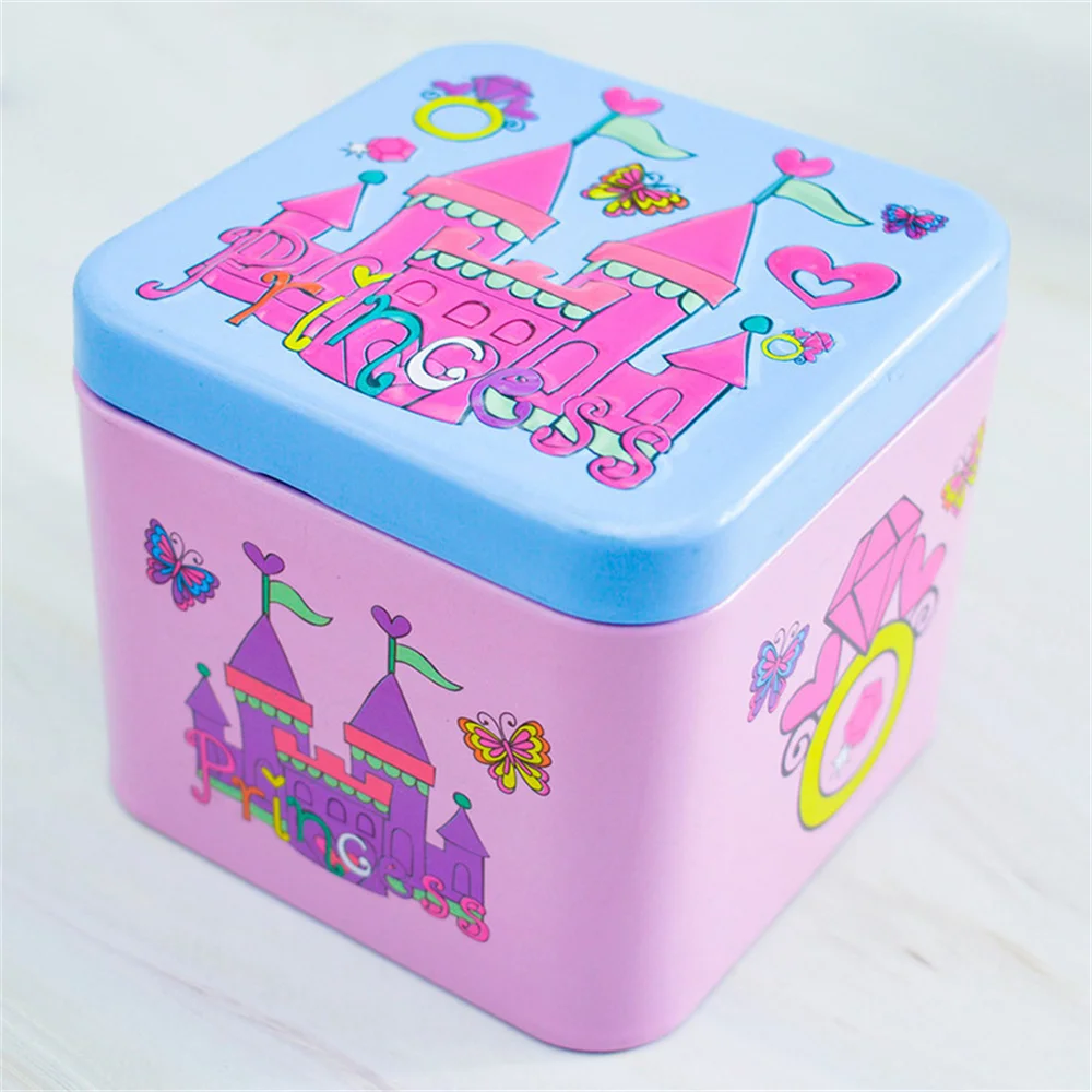 Colorful Mini Tin Box Sealed Jar Packing Boxes Jewelry Candy Box Small Storage Boxes Cans Coin Earrings Headphones Gift Box