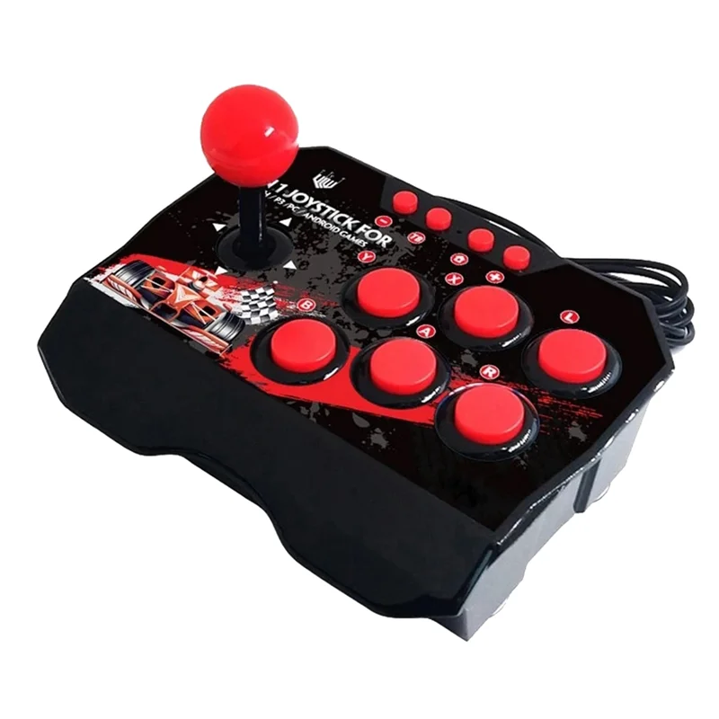 

【Эксклюзив!】Аркадный джойстик для игровой консоли Switch TURBO 4 в 1, игровой джойстик для Nintendo Switch для PS3, Android TV P