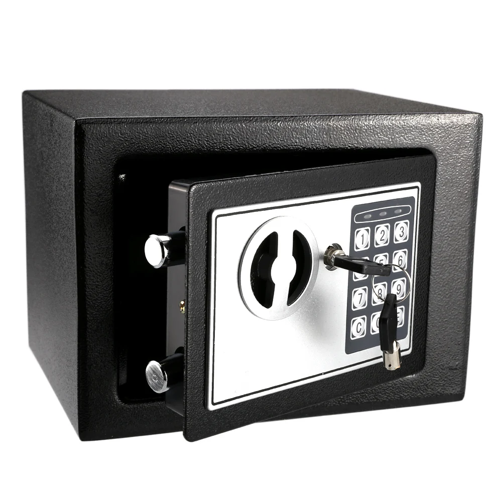 Electronic Digital Keypad Lock Safe Security Box All Steel Protect From Scratches And Damage For Home Office