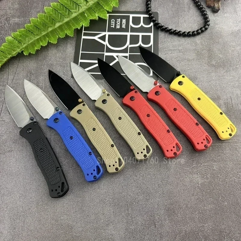 BM 535 Bugout folding knife EDC Tool Outdoor tactical military self-defense rescue practical pocket knife gift for men