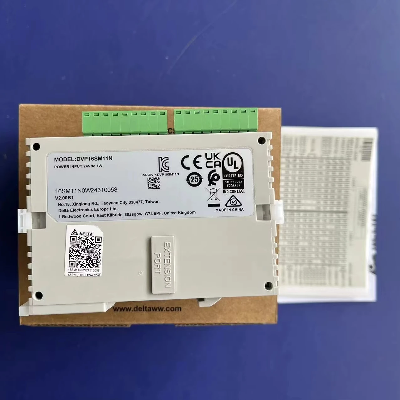 

DVP16SM11N DVP-S Series PLC Input Module