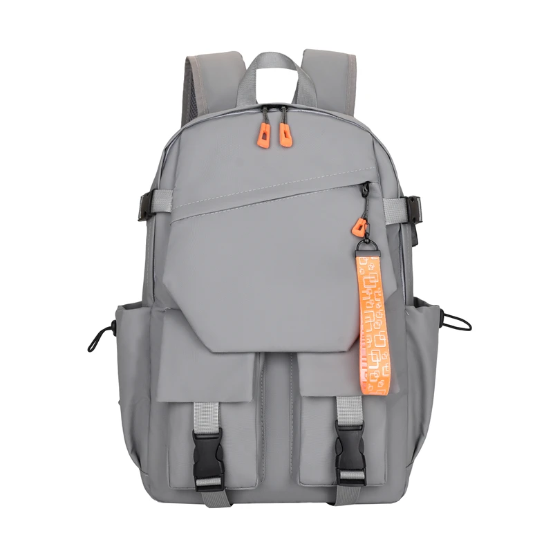 

Large Capacity Backpack Unisex Student Bookbag for Middle High School College Casual Fashion Trend Dual Shoulder Bag