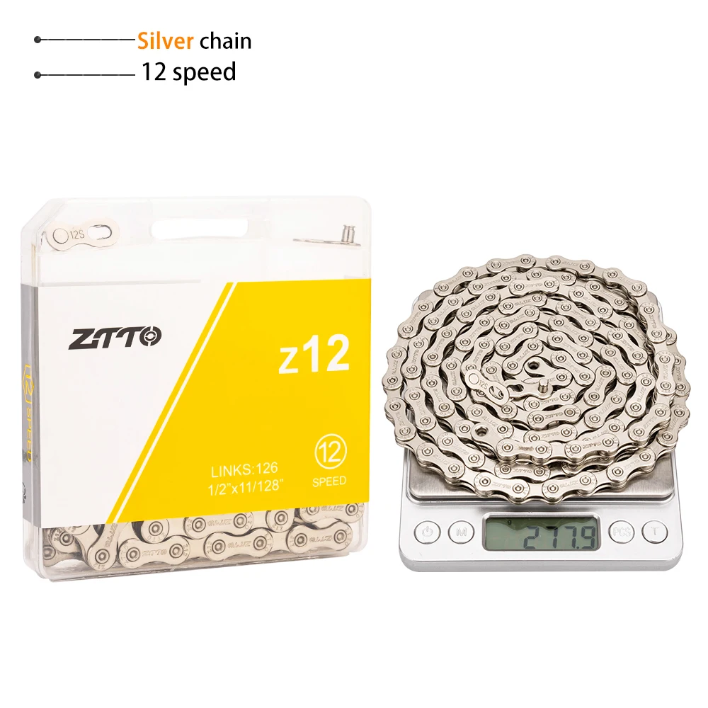 ZTTO 12 Geschwindigkeit Kette Mountain Road Bike Strom 12 v MTB Fehlende Link Fahrrad 12 S Power Lock Hohe Qualität 126 Links Für K7 System