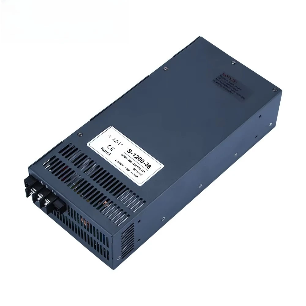 Intelligent Detection Mwish S-1200-36 1200W 36V 33.3a Management Switching Power Supply Smps Switching Power Supply