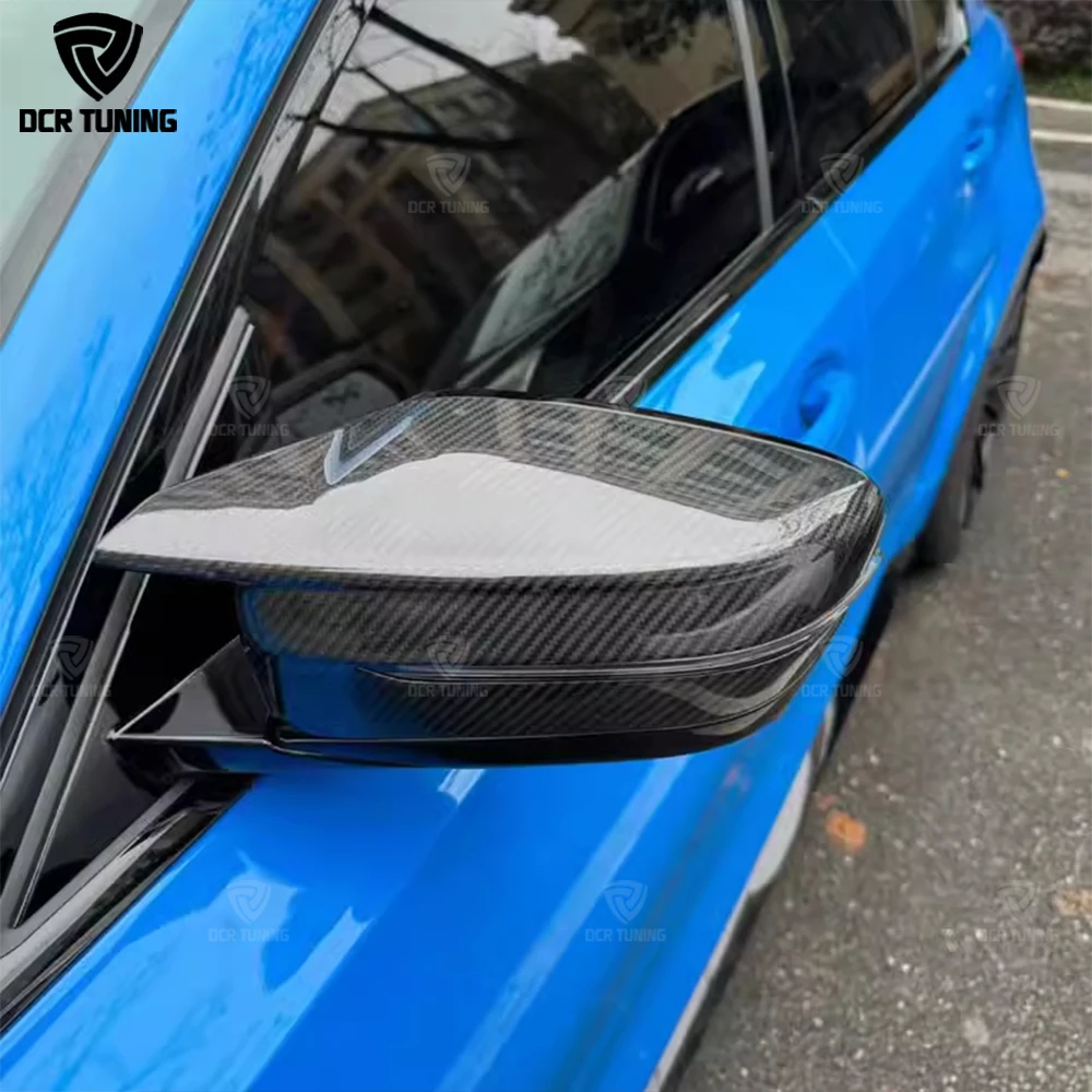 M2 M3 M4 For BMW G87 G80 G81 G82 G83 Real Carbon Fiber Mirror Cover Replacement Side Door Rear view Caps Competition LHD RHD