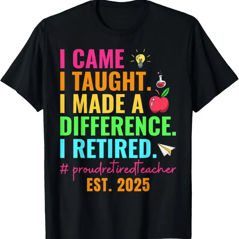 

Футболка «Гордый учитель на пенсии» 2025 года