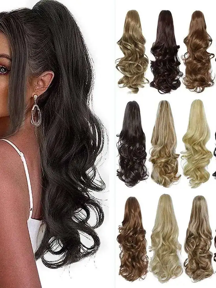 extension-per-capelli-sintetici-lihui-da-22-pollici-con-clip-a-griffe-ondulati-di-marca-cinese-non-registrata-accessori-moda-extension-per-capelli