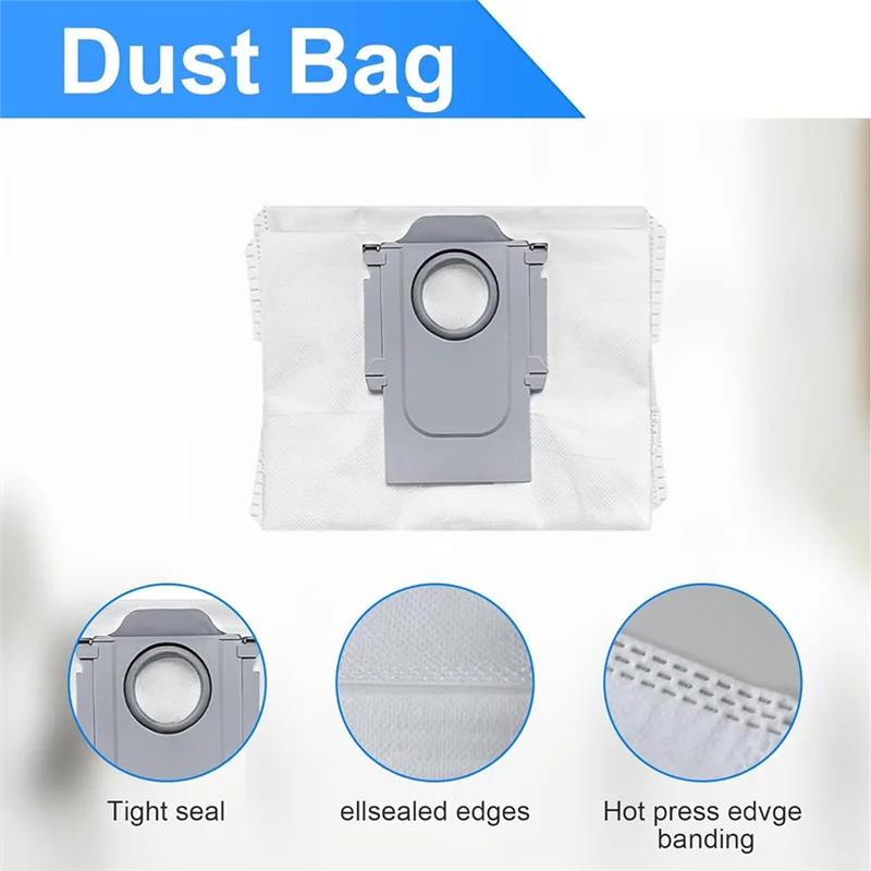 Аксессуары для Roborock S8 Pro Ultra S8 S8+ Основная боковая щетка Фильтр Мешок для пыли Робот-пылесос Запасные части Аксессуары Запчасти