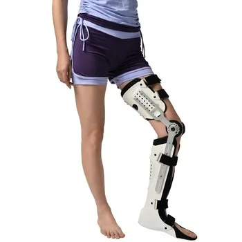 

Adjustable Knee Joint Support Articular Lower Limb Fixation Bracket Ankle Foot Orthosis Brace Leg Fracture