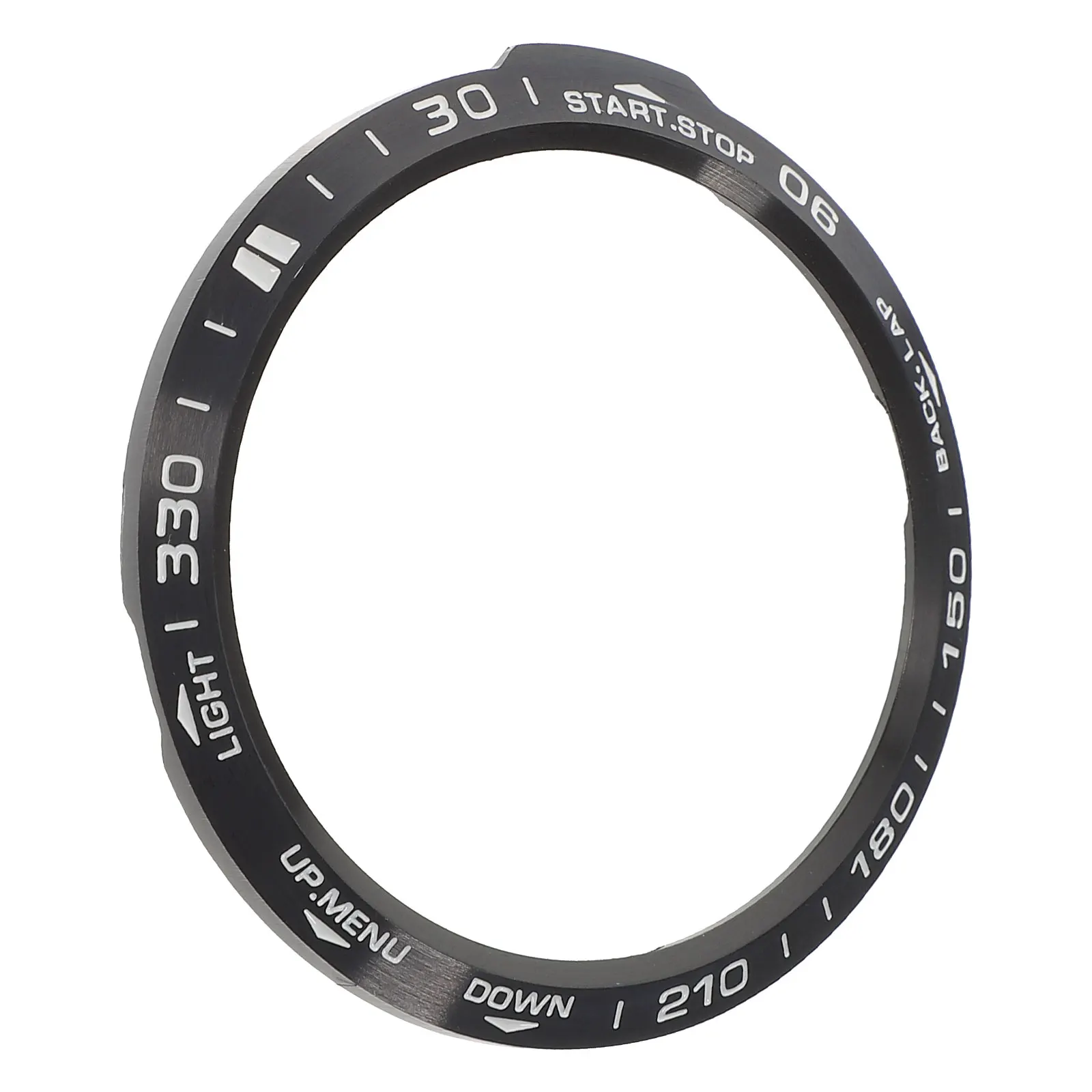 

1Pcs Watch Bezel Ring Stainless Steel for 6X Metal Case Protector Lightweight Dustproof Fashion Dial Cover Watch Bezel for 6X