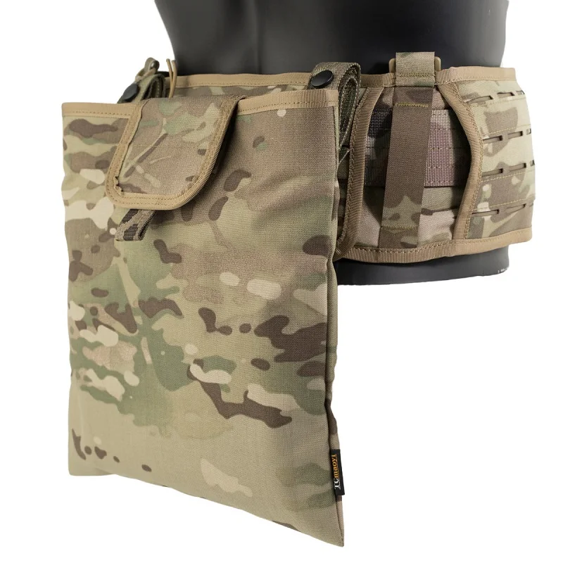 

Жилет в тактическом стиле со складной сумкой