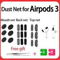 Replaceable Earphone Net Replace Metal Back Net Top Filter Sound Outlet Anti-rust Sticker Earpiece Handset Net for Airpods 3