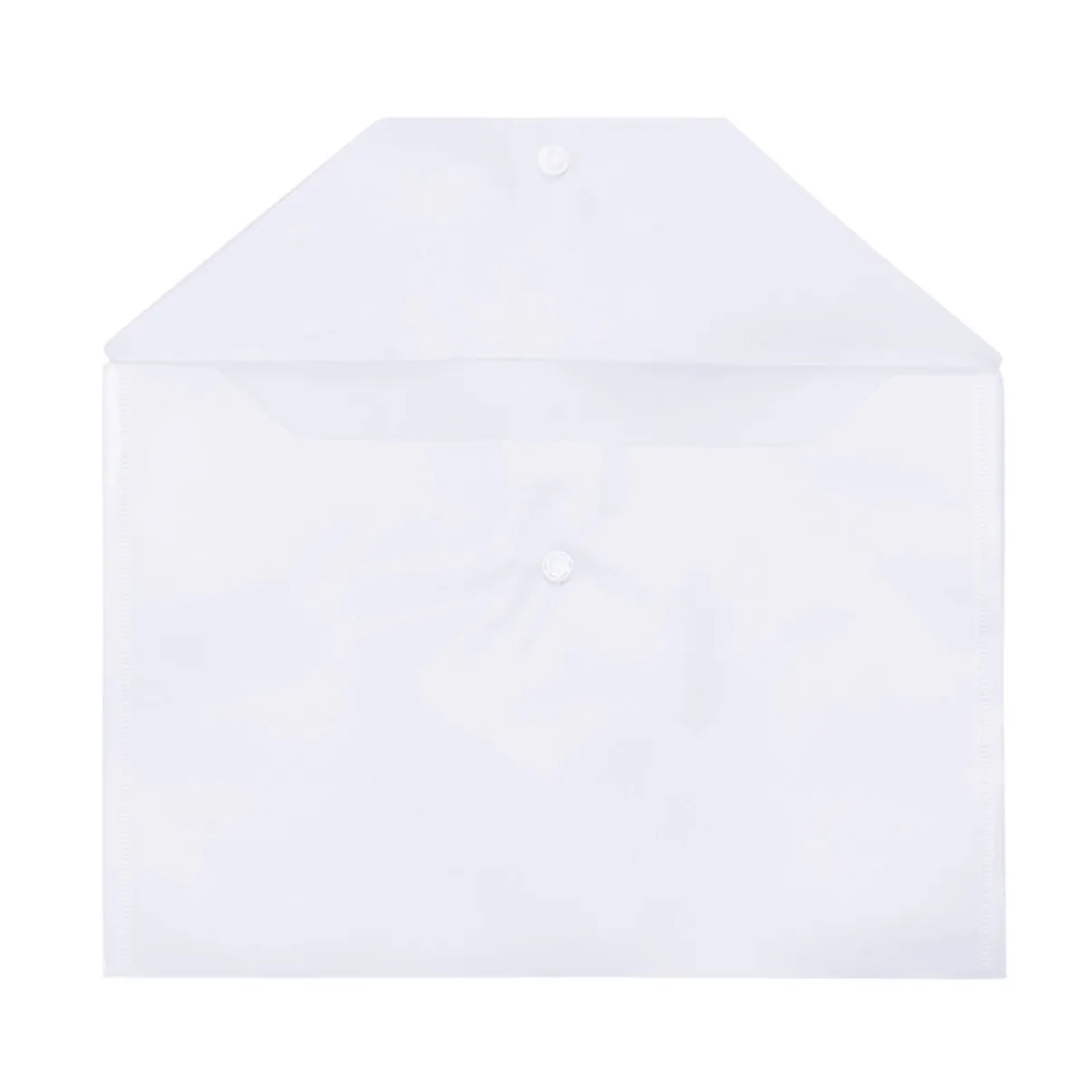 

20Pcs A4 Office File Folder Premium Plastic Document Holder with Envelope Design Snap Button for Secure Storage Transport Files