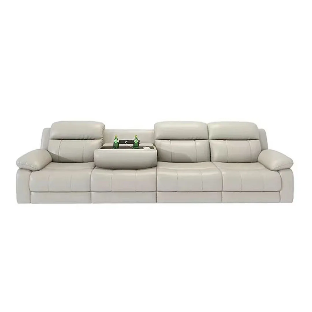 

Electric leather sofa Adjustable home theater sofa