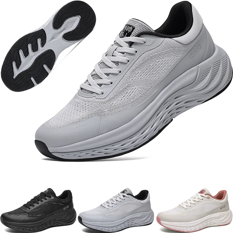 

Large size running shoes 2025 new breathable mesh shoes running shoes casual shoes shock-absorbing air cushion shoes sports shoe