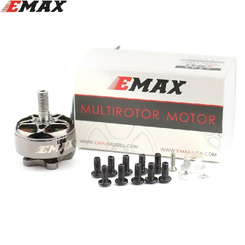 4pcs Emax ECOII Series 2807 6s 1300kv Brushless Motor For Aircraft Plane Multirotor Motor FPV Racing Photography  Accessorie