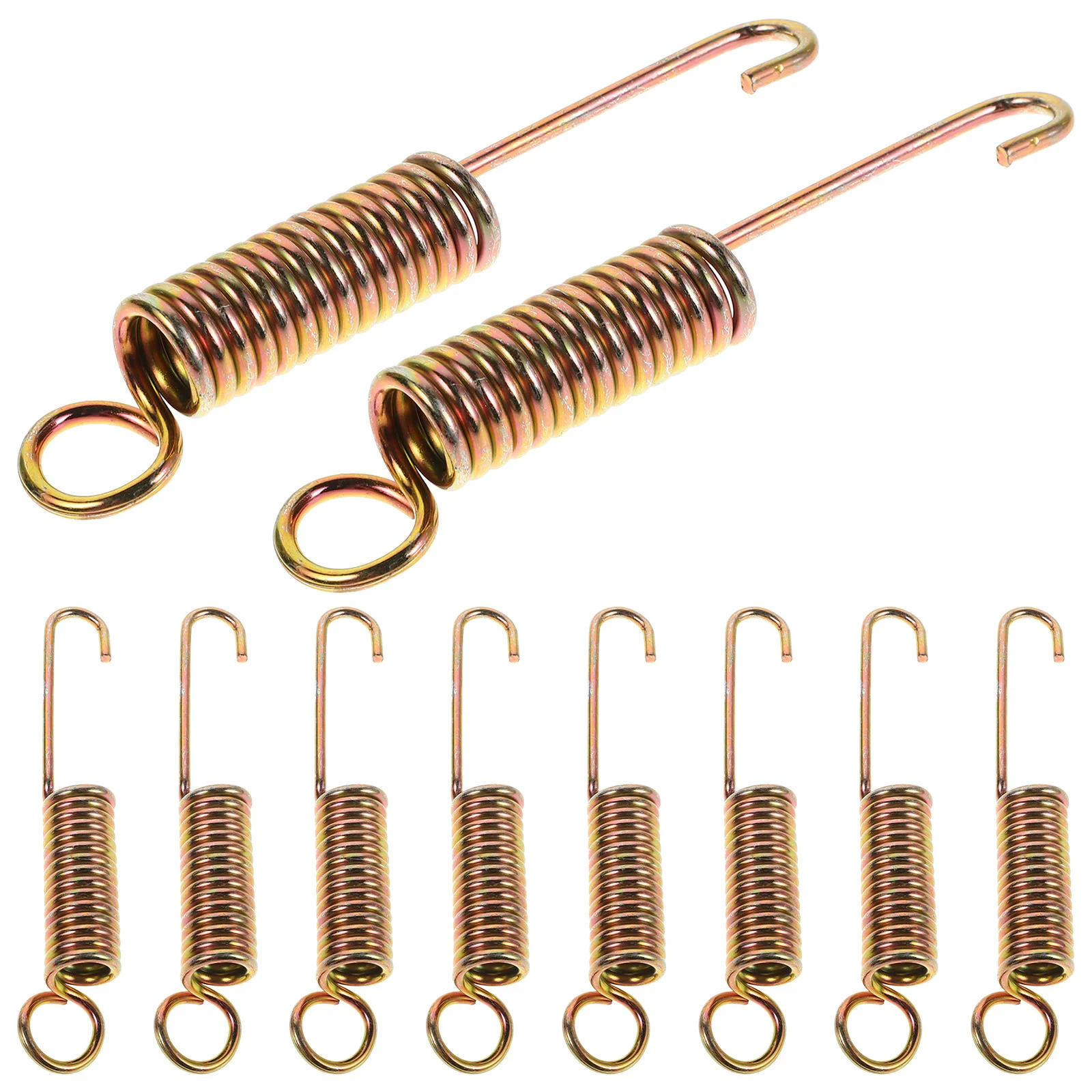 

10Pcs Reliable Motorcycle Kickstand Spring Kit Stable Support Brake Pedal Repair Side Stand Return Springs for Electric Bikes