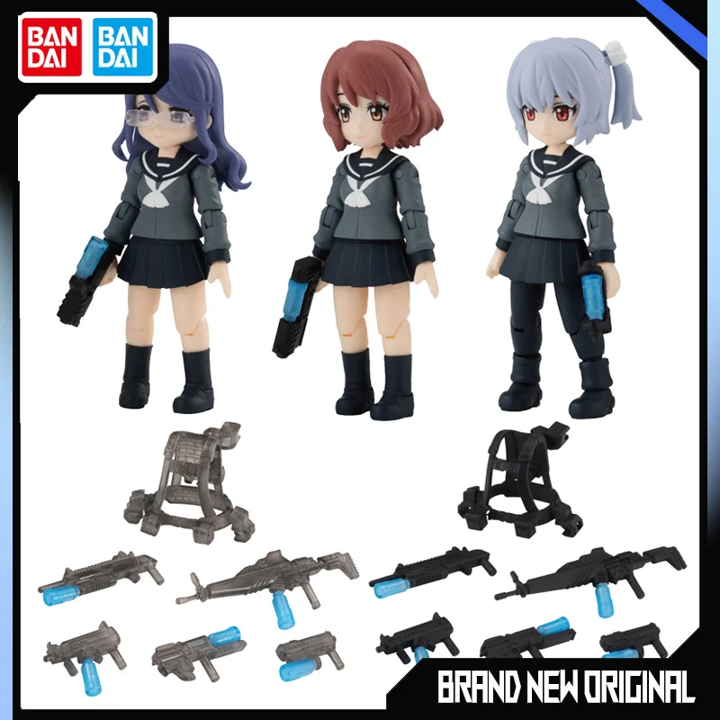 BANDAI AQUA SHOOTERS Action Figures Model JK Girl Aqua Shooters Gashapon Ornament Genuine Aqua Shooters The 10th Bullet Original