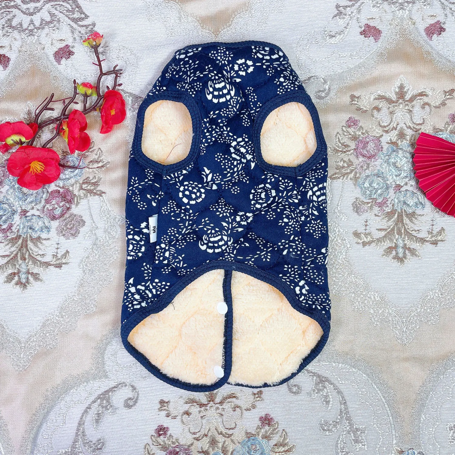 

Two feet autumn and winter vest puppy dog autumn and winter new national style old fancy teddy softer than bear go out