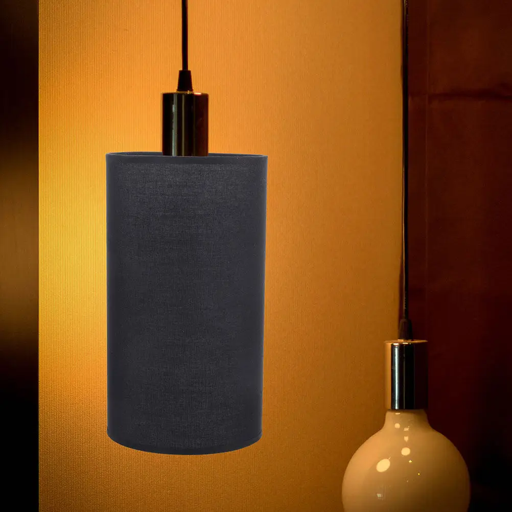 

2 шт. классических тканевых абажура-барабана для настенных светильников, съемный чехол, аксессуар для внутреннего освещения, замена для домашнего освещения