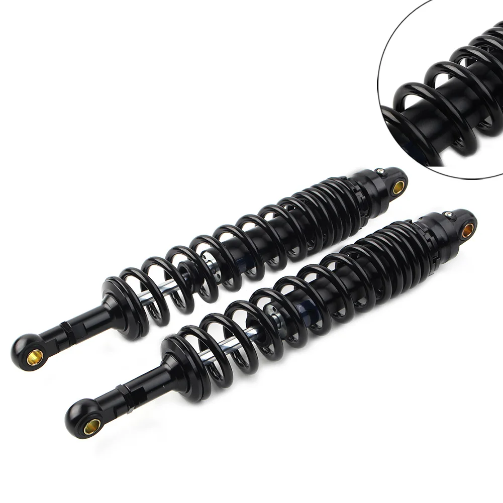 

420MM Gloss Black Motorbike Rear Shock Absorber Suspension For Yamaha Suzuki Honda ATV Go Kart Adjustable Air Damper Replacement