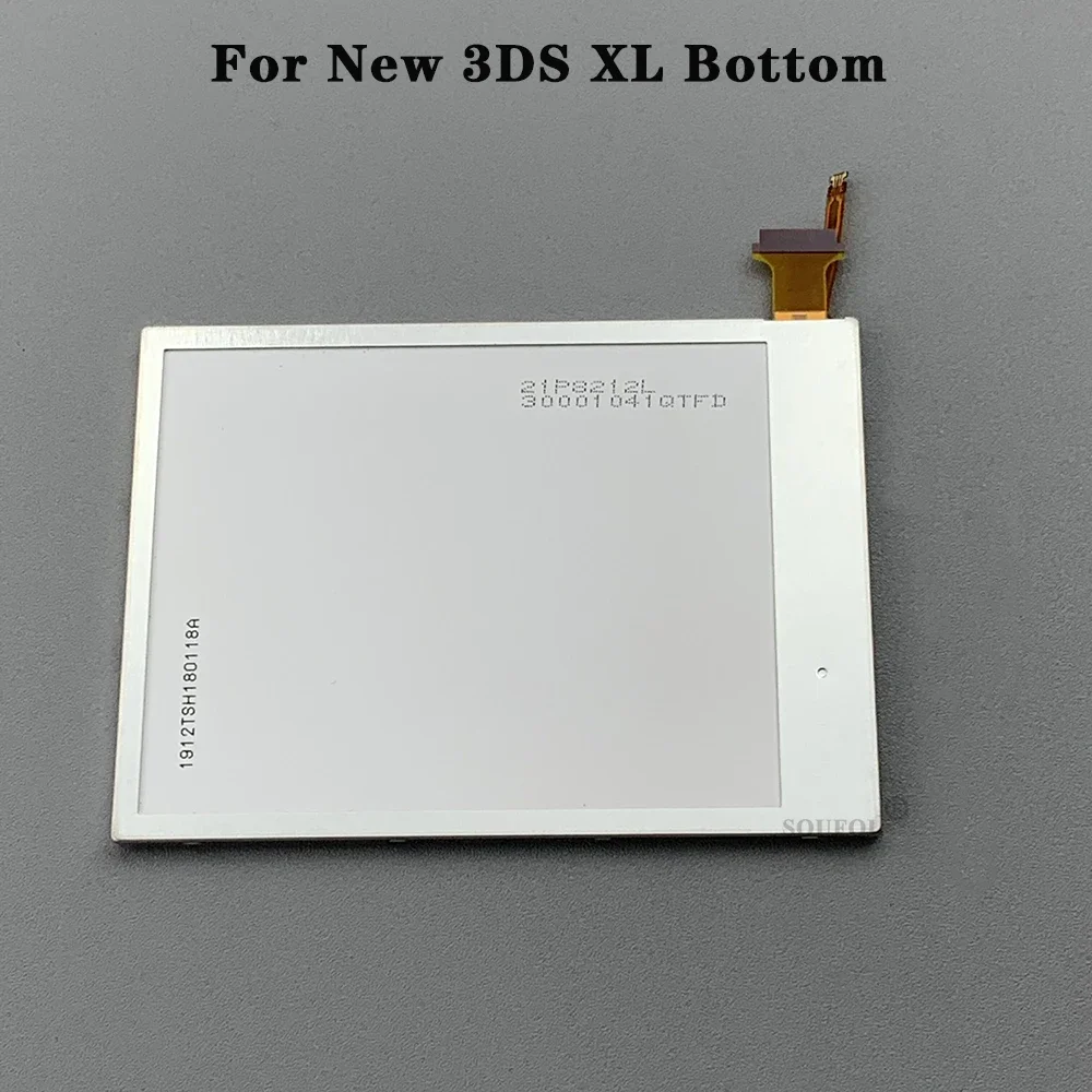 Sostituzione dello schermo LCD inferiore superiore inferiore superiore per Nintend New 3DS XL LL pannello di visualizzazione delle parti di