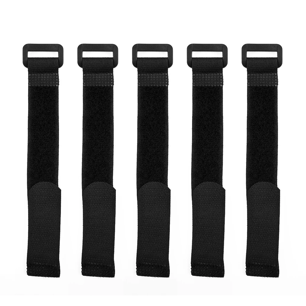 5PCS Reliable Handlebar Tape Strap For Bicycles Bike Handlebar Strap Suspenders Lightweight Fastener Hook And Loop Ties Outdoor