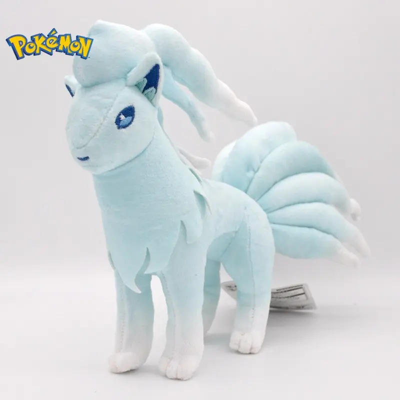 20/25cm Pokemon Ninetales Plush Toys Cartoon Alola Vulpix Plush Doll Soft Stuffed Sun Moon Nine Tails Fox Doll Kids Xmas Gift