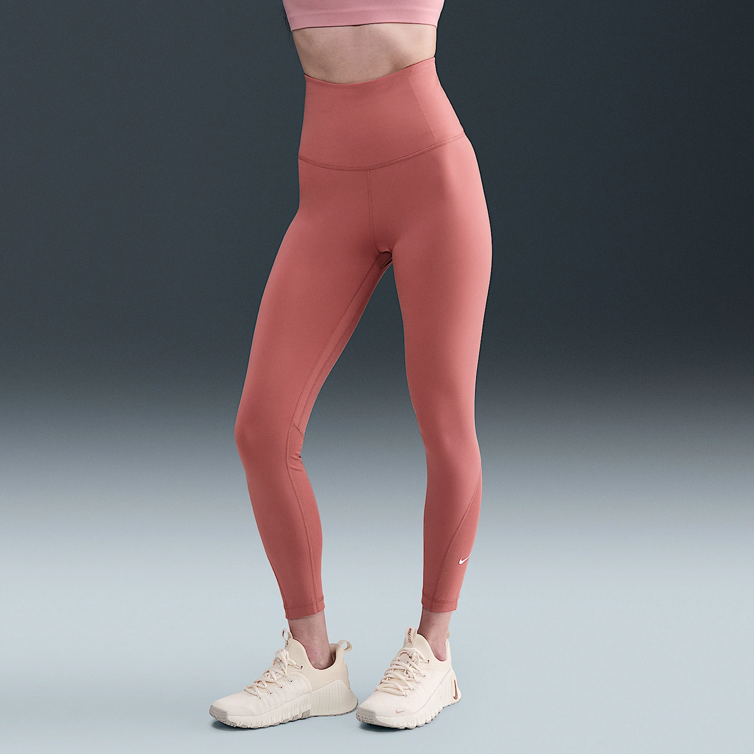 Nike genuine comfortable autumn style women's high waisted tight fitting breathable pants DV9021-638