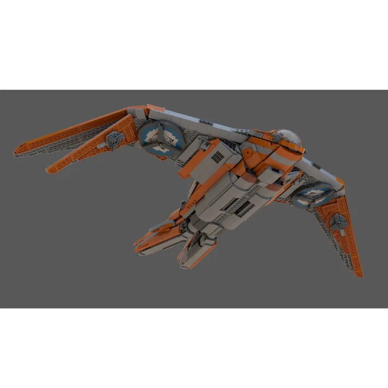 

MOC-158468 Новая серия фильмов, космический корабль, строительные блоки, модель 2895, деталиMOC, креативные строительные блоки для мальчиков и детей на день рождения, игрушки, подарки