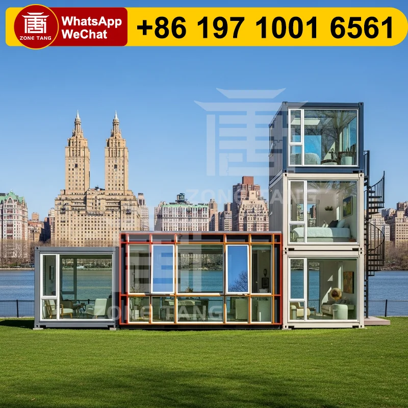 

Waterproof Prefab Houses Economic Manufacturers Flat Pack House Earthquake Resistant Mobile Home Labor Camp Readymade Homes Safe