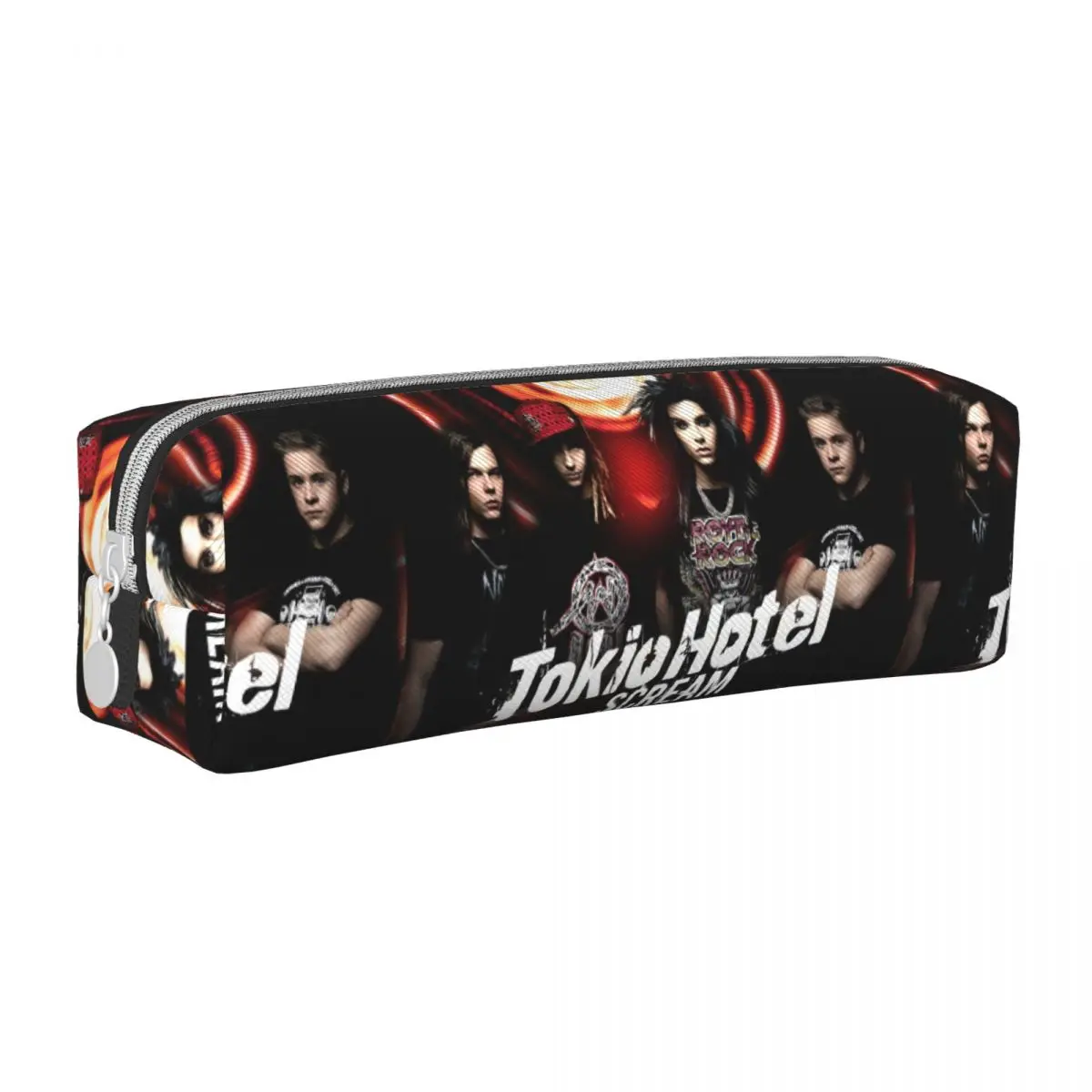 Tokio Hotel Pencil Cases Pen Box Bag Student Big Capacity Office Gifts Pencilcases