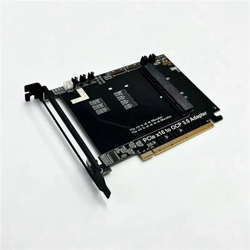 Efficient 4X Pcie 4.0 X16 To Gen-Z 4C+/SFF-TA-1002 Adapter Card Support OCP NIC 3.0 External Chassis Pcie X16 Expansion Card