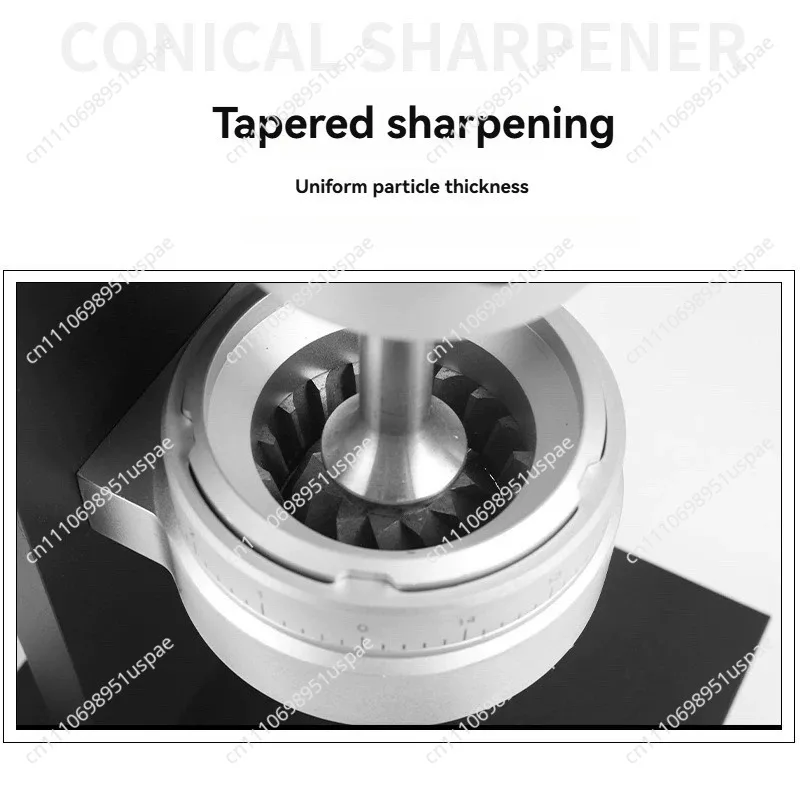 New Professional 83mm Italian Burr Hand Coffee Grinder - Manual Espresso Maker, Low Retention for Home & Camping