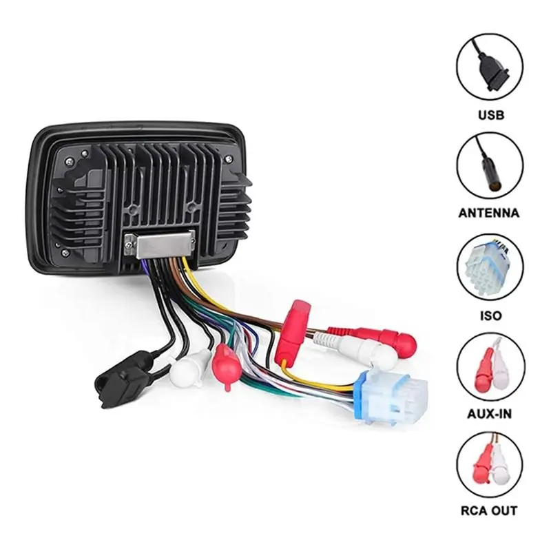 Ingenious-Marine Stereo Boat Radio Waterproof Bluetooth FM AM Digital Media Audio Player For Yacht Gauge ATV UTV Cart Motorcycle