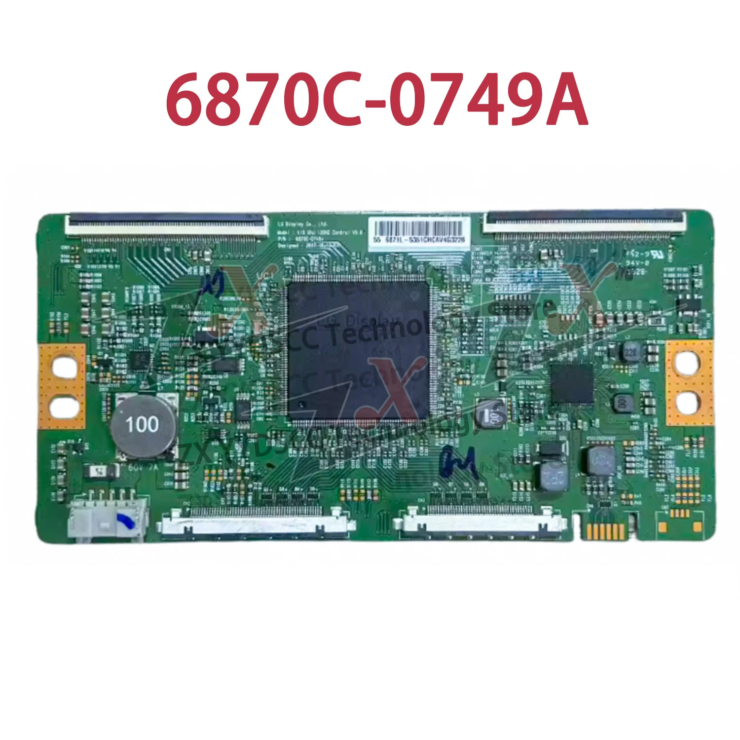 

Оригинальная логическая плата 6870C-0749A для телевизоров 43X8500F, 55X8566F, 65X8500F, 55X8500G, 43X8566F, LC650EQL-SLA1, 4K, 120 Гц
