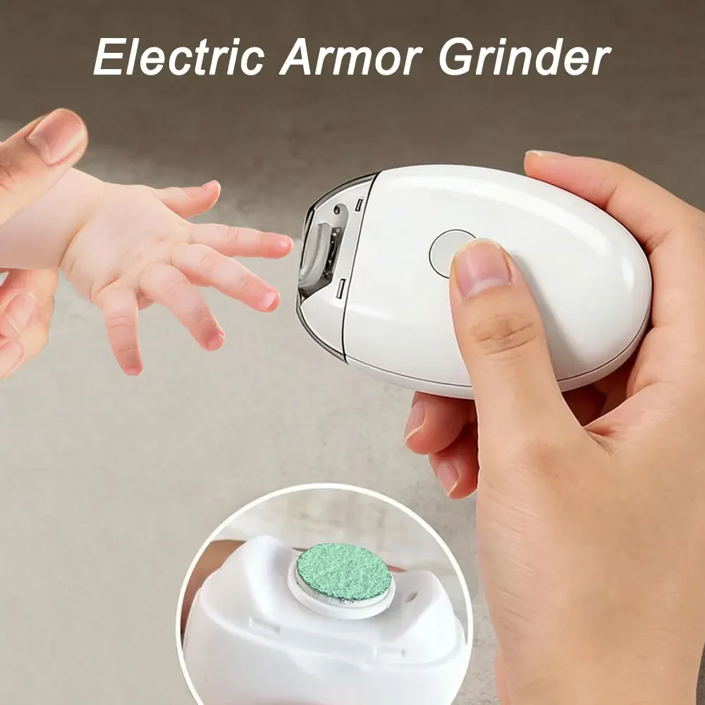 2 IN 1  Electric Nail Clipper Cutter with LED Light Aut...