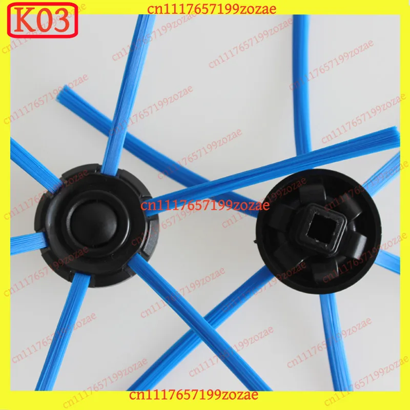 k03 Side Brushes for Philips FC8822 FC8700 FC8710 FC8810 FC8820 FC8066 Robotic Vacuum Cleaner, Replacement Parts