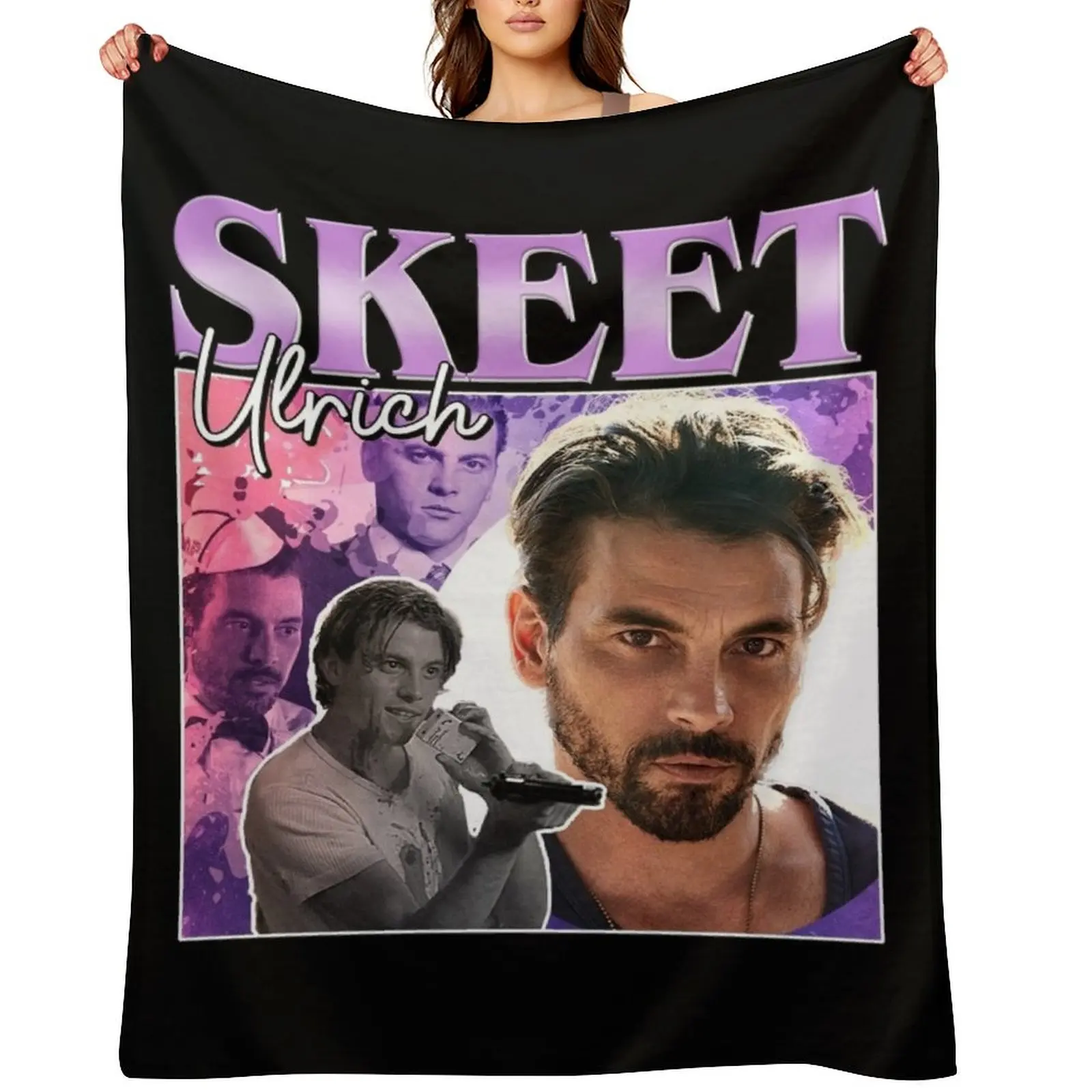 

Skeet Throw Blanket christmas decoration Cute Plaid Decoratives blankets and throws Blankets
