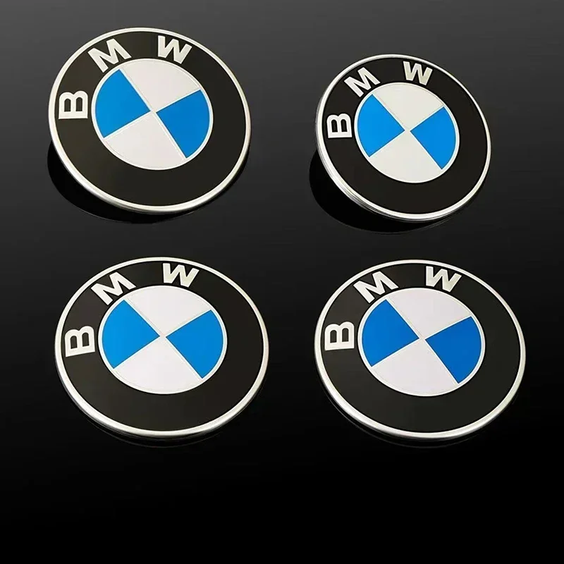 82mm 74mm Car Front Hood Emblem With Pins Trunk Badge For BMW E39 E46 E90 E60 F10 F11 F20 F30 F34 F01 G20 G21 G31 G60 X1 X3 X5