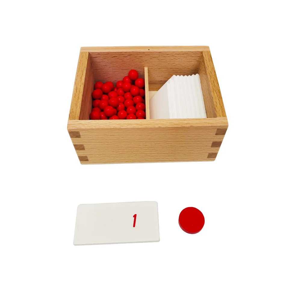 Montessori Multiplicazione Bead Board Giocattolo matematico Aritmetico Strumenti per l'apprendimento precoce Gioco educativo per bambini Materiale matematico