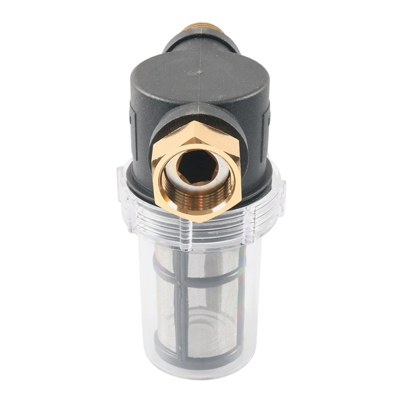 

A57X-высокий фильтр для стиральной машины, резьба 3/4, комплект фильтров для садового шланга, разъем фильтра для автомойки для фильтра примесей в воде