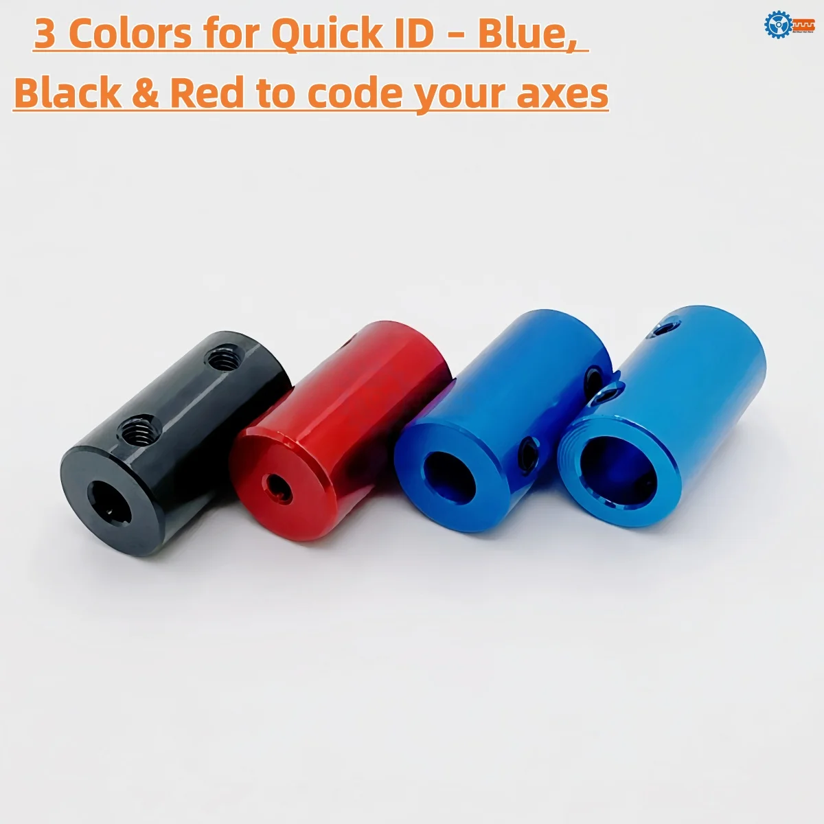 D14L25 Flexible Jaw Coupling 14x25mm 3/4/5/6/6.36/7/8mm Bore Blue Black Red Aluminum Shaft Coupler for Stepper Servo Motor CNC