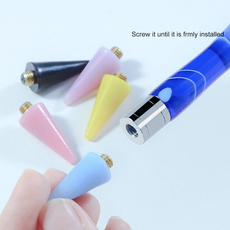 Rhinestone Applicator Picker Wax Pencil Pen for Nail Art Decorations,Gem Picker Tool Waxpen