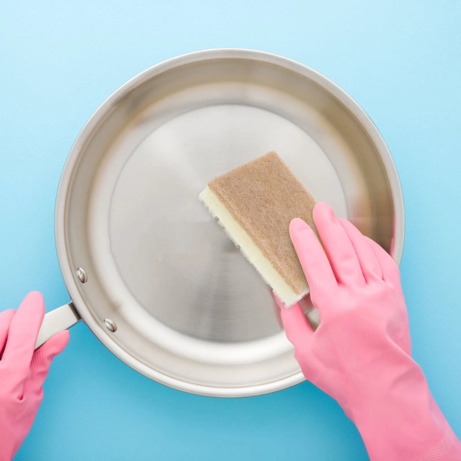 24Pcs High-Lather Sisal Sponge Scrubber Right-Angle Non-Scratch Dish Washing Sponge for Kitchen Pots Pans Bathroom Cleaning
